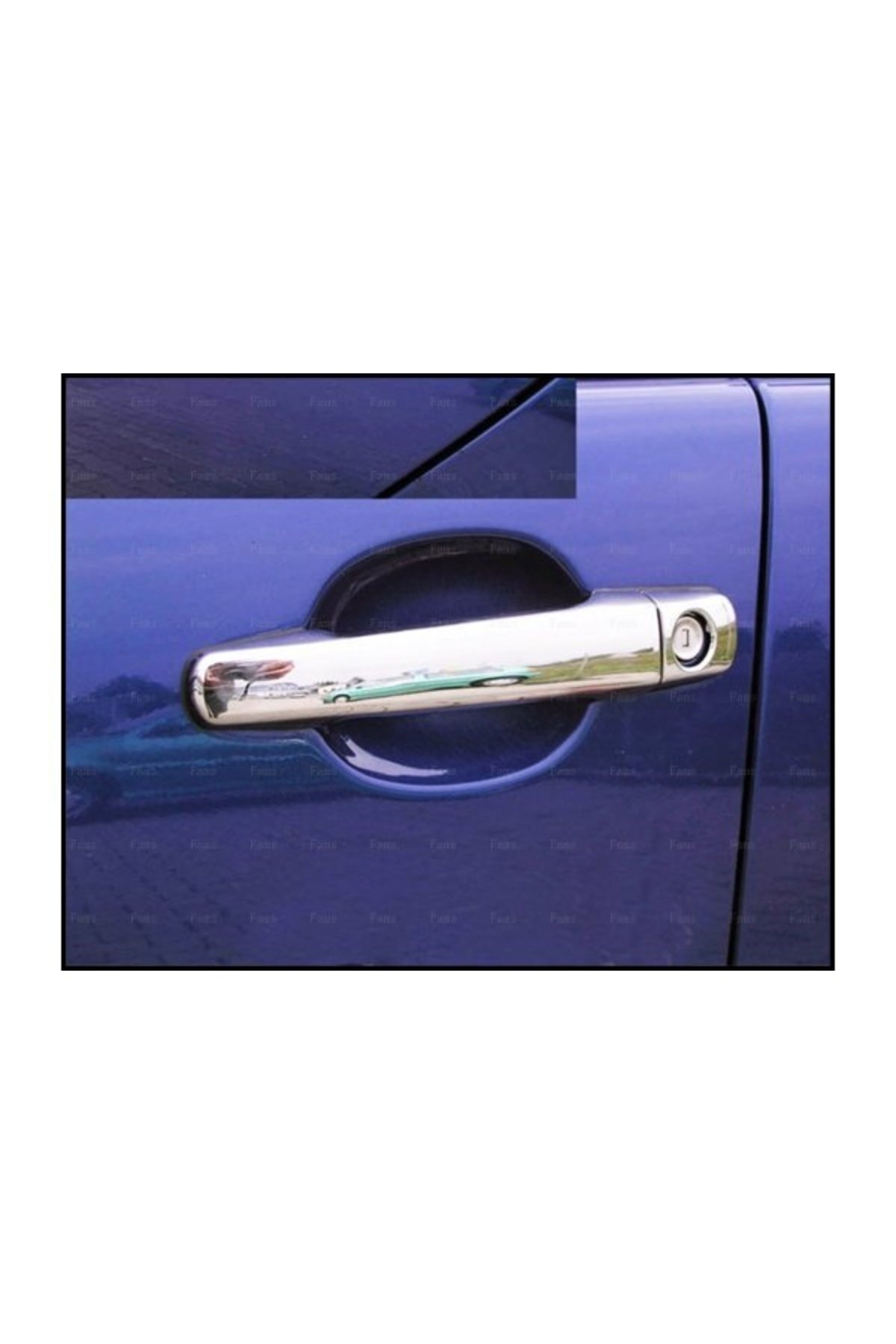 Mercedes Benz Ml W163 Krom Kapı Kolu 4 Kapı 1999-2006 P, Çelik - Görsel 3