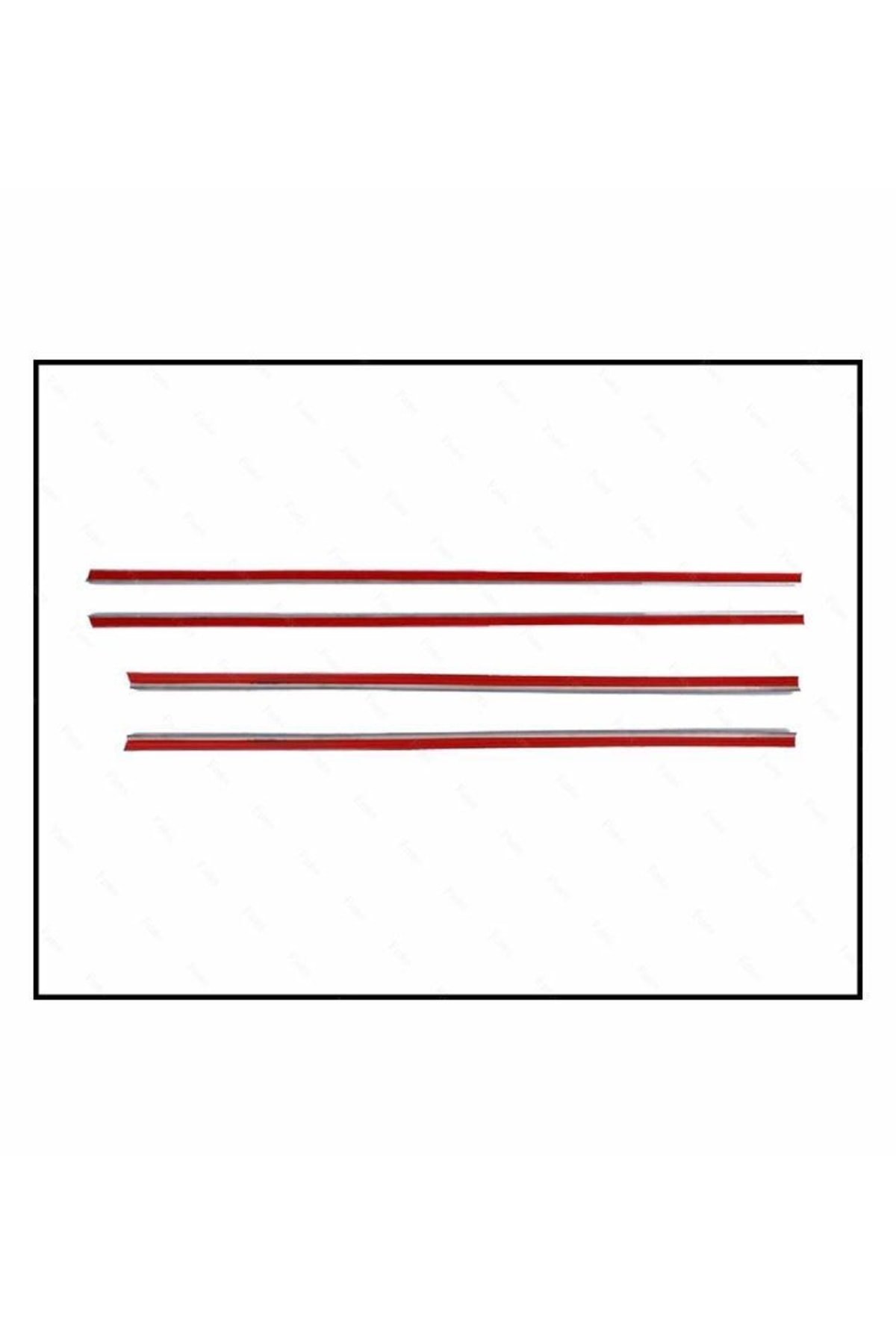 F, Fiesta Krom Cam Çıtası 4 Prç, 2001 - 2008 P, Çelik Uyumlu - Görsel 3