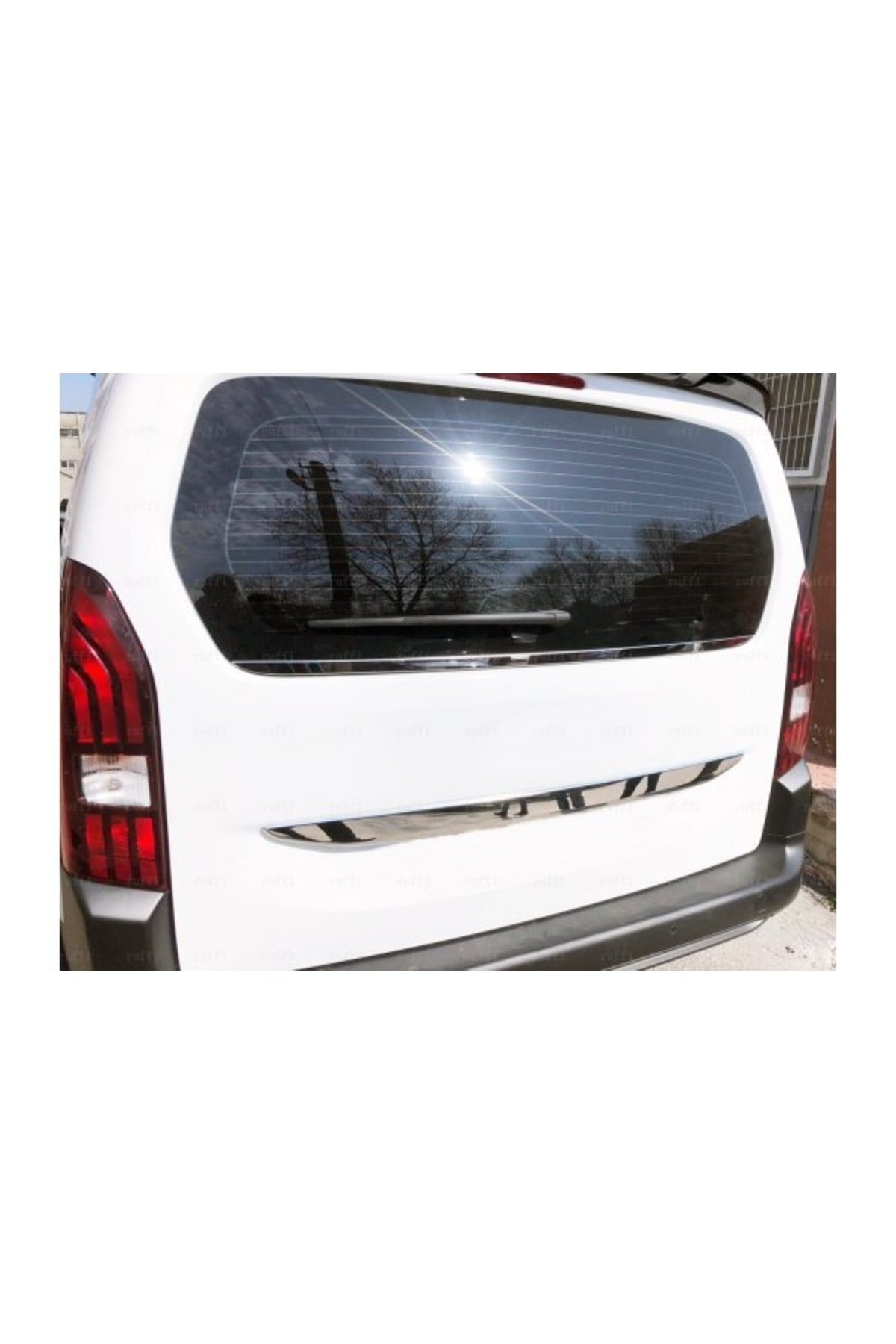 Citroen Berlingo 3 Krom Bagaj Çıtası 2018 Ve Üzeri Paslanmaz Çelik Uyumlu - Görsel 4