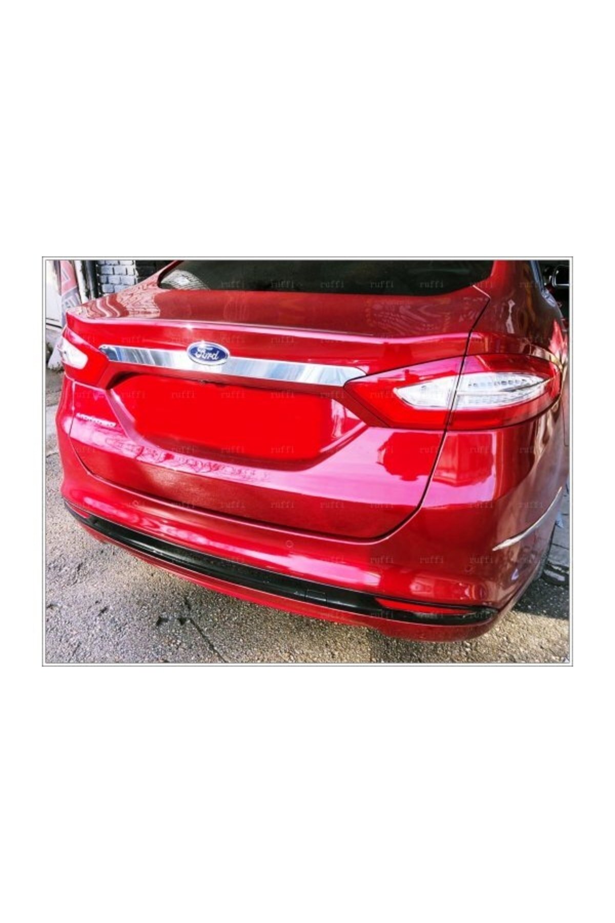 Mondeo Krom Bagaj Çıtası 2015 Ve Üzeri Paslanmaz Çelik - Görsel 4