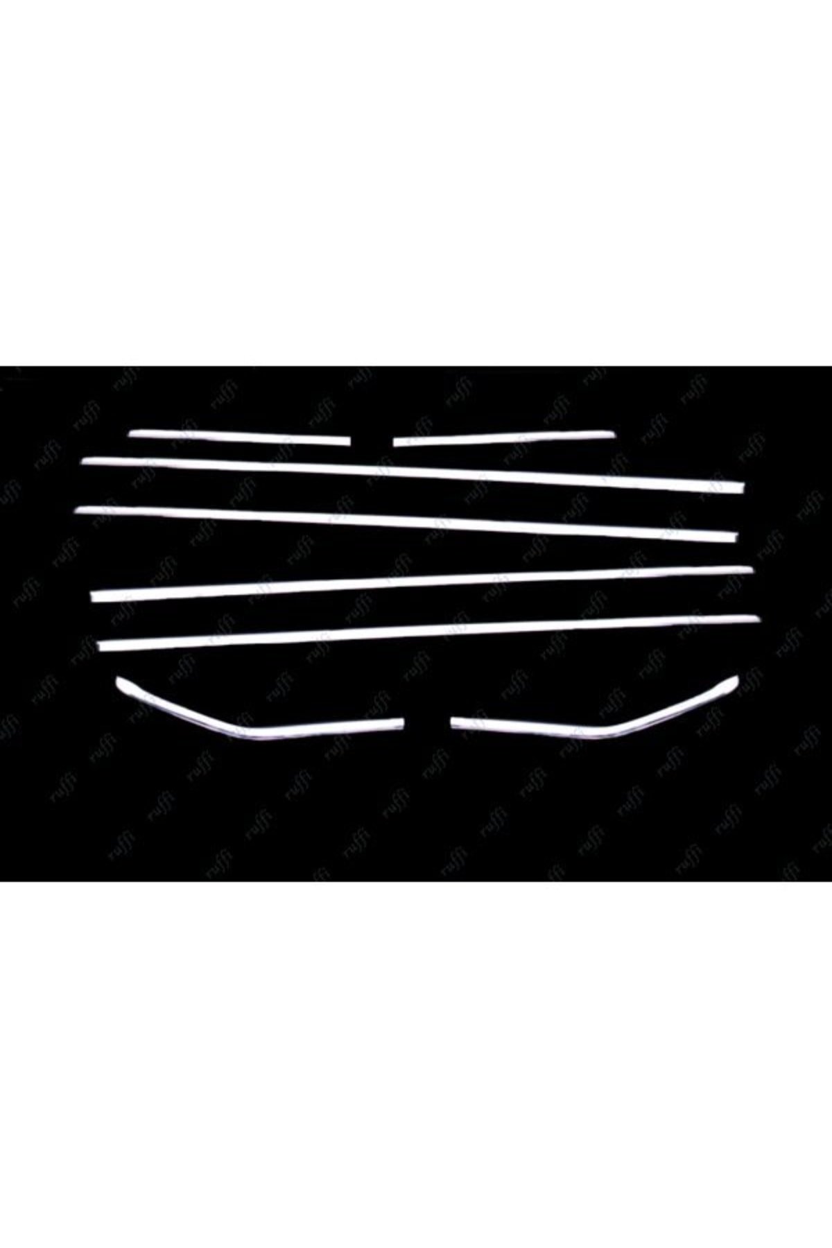 Skoda Rapid Spaceback Krom Cam Çıtası 8 Prç, 2013 Ve Üzeri Paslanmaz Çelik - Görsel 4