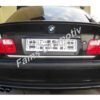 Bmw E-46 Krom Bagaj Alt Çıtası 1998-2005 P,çelik - Görsel 4