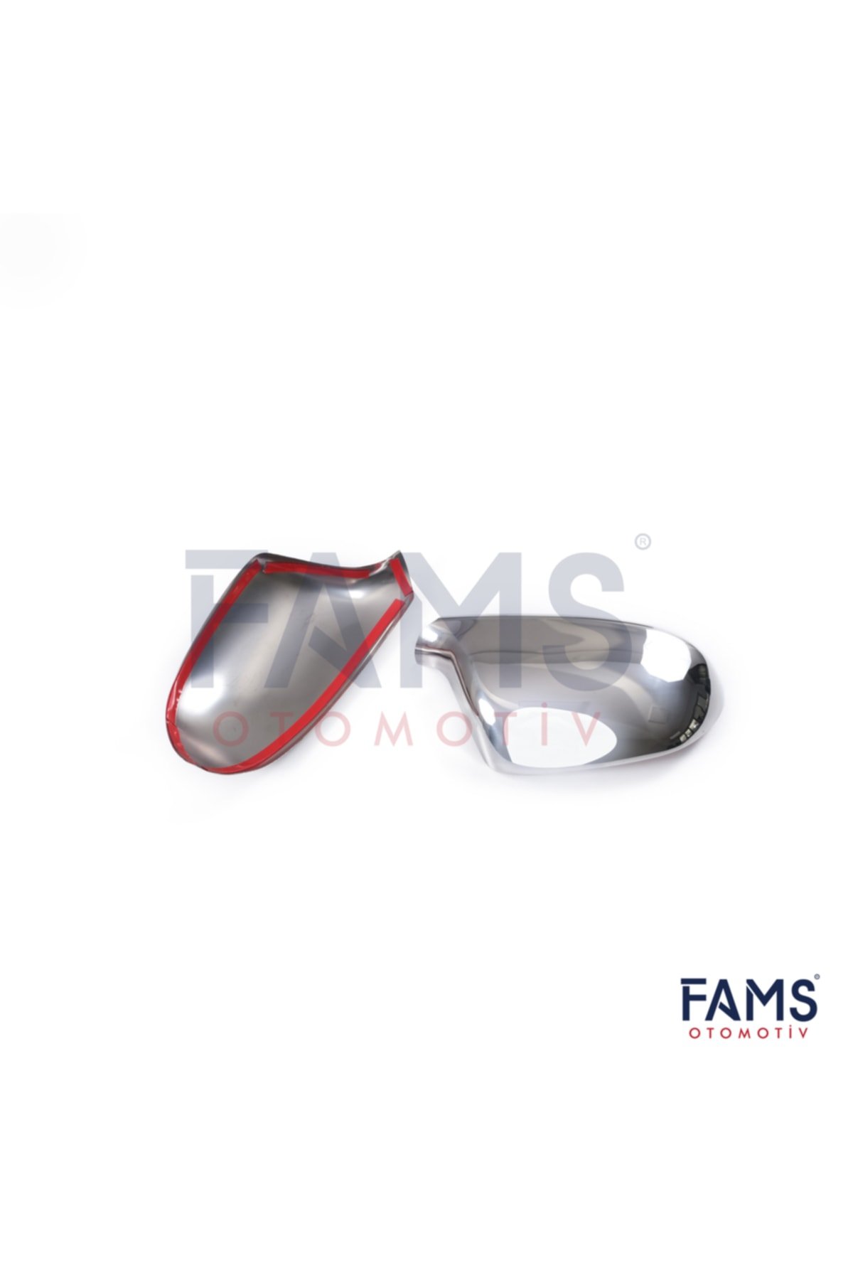 Audi A5 Krom Ayna Kapağı 2 Parça 2007-2010 Arası Paslanmaz Çelik - Görsel 4