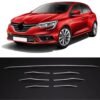 Renault Megane 4 Krom Ön Tampon Alt Çıtası 7 Parça 2015-2020 Paslanmaz Çelik - Görsel 4