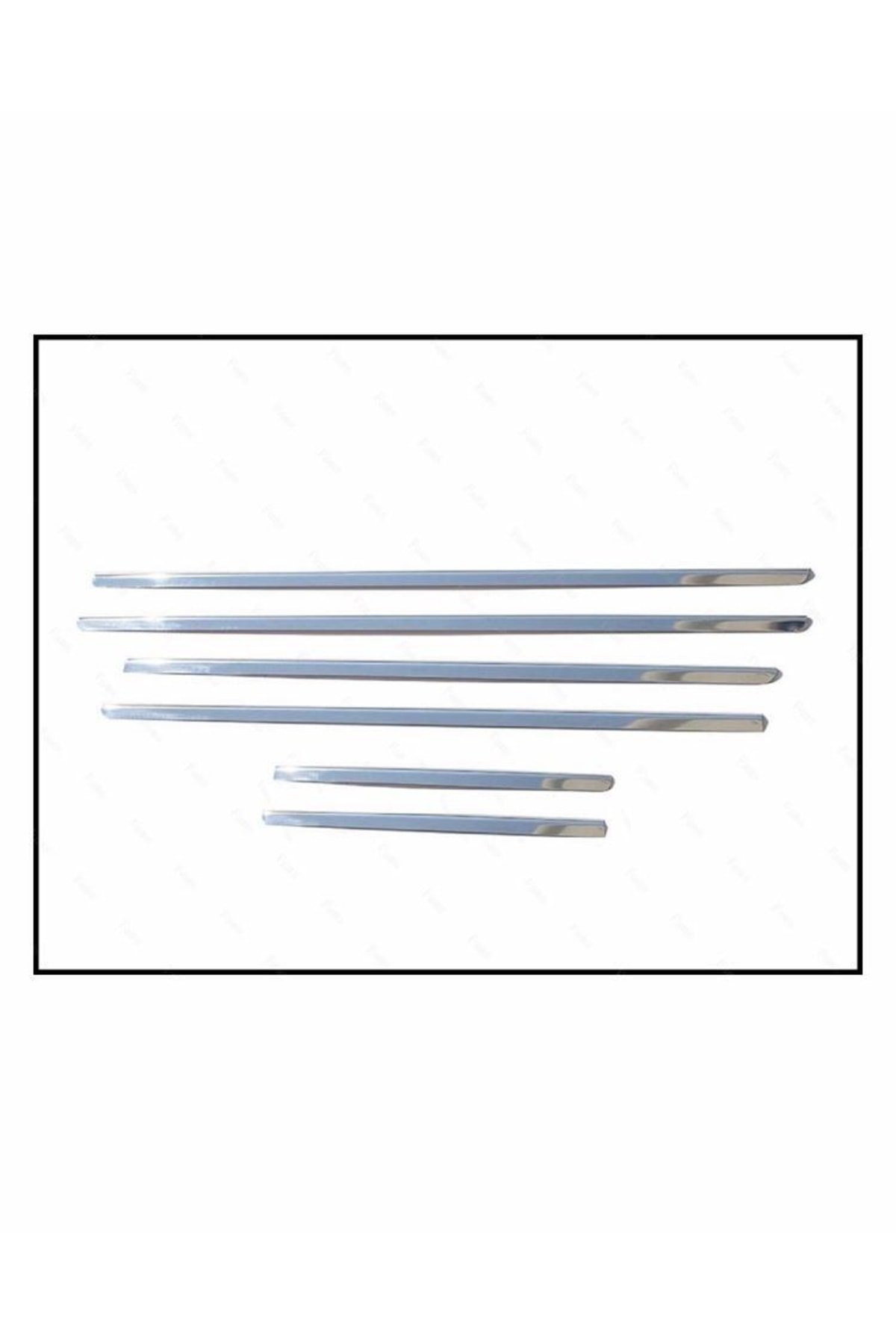 Fiat Grande Punto Krom Cam Çıtası 6 Prç, 2006 Üzeri P, Çelik - Görsel 4