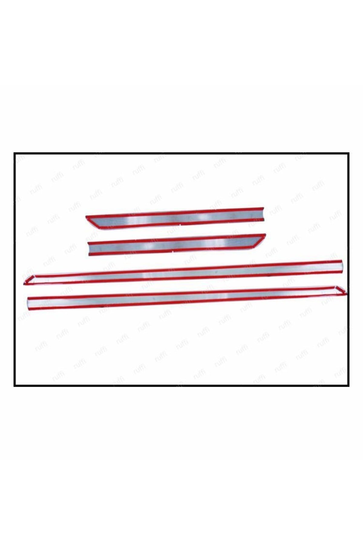 F, C-max Krom Yan Kapı Çıtası 4 Kapı 2003-2010 P, Çelik Uyumlu - Görsel 4