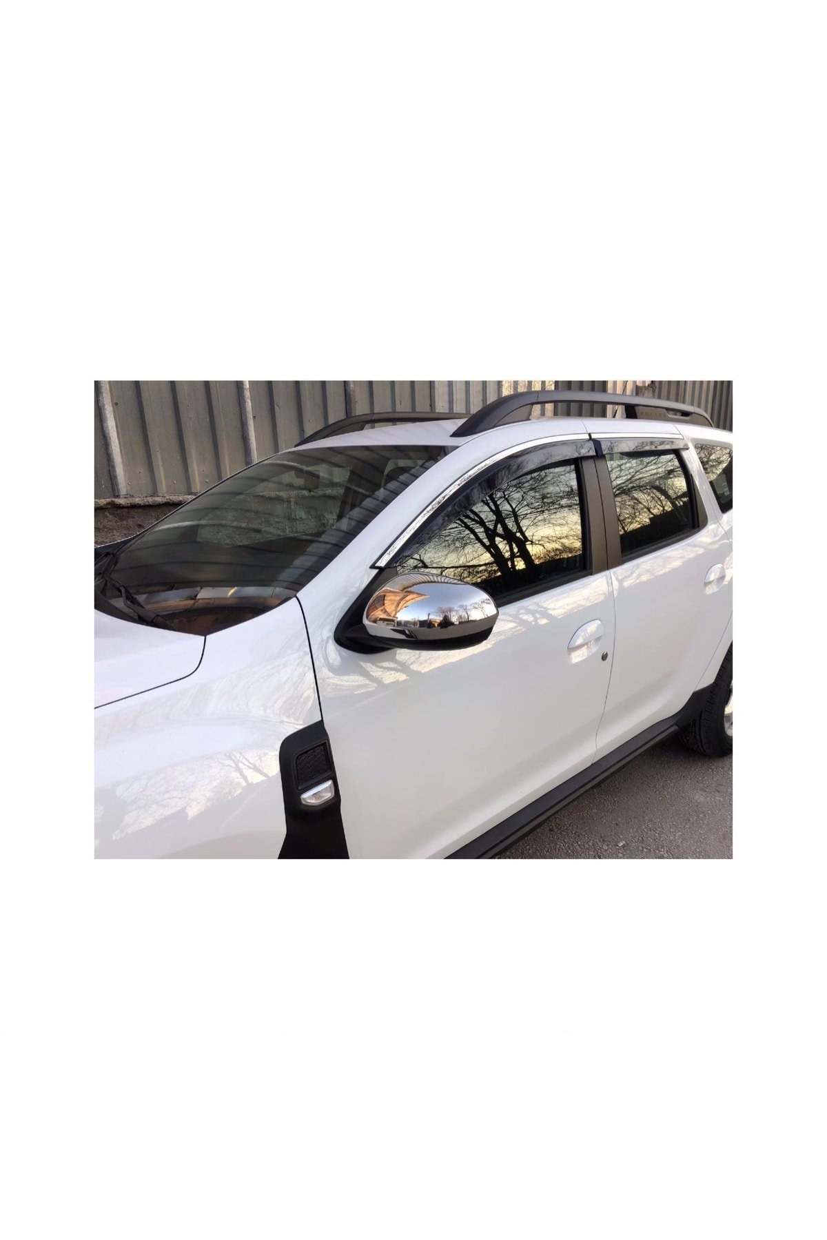 Dacia Duster Krom Ayna Kapağı 2 Pcs, 2018-2023 P,çelik Uyumlu - Görsel 4