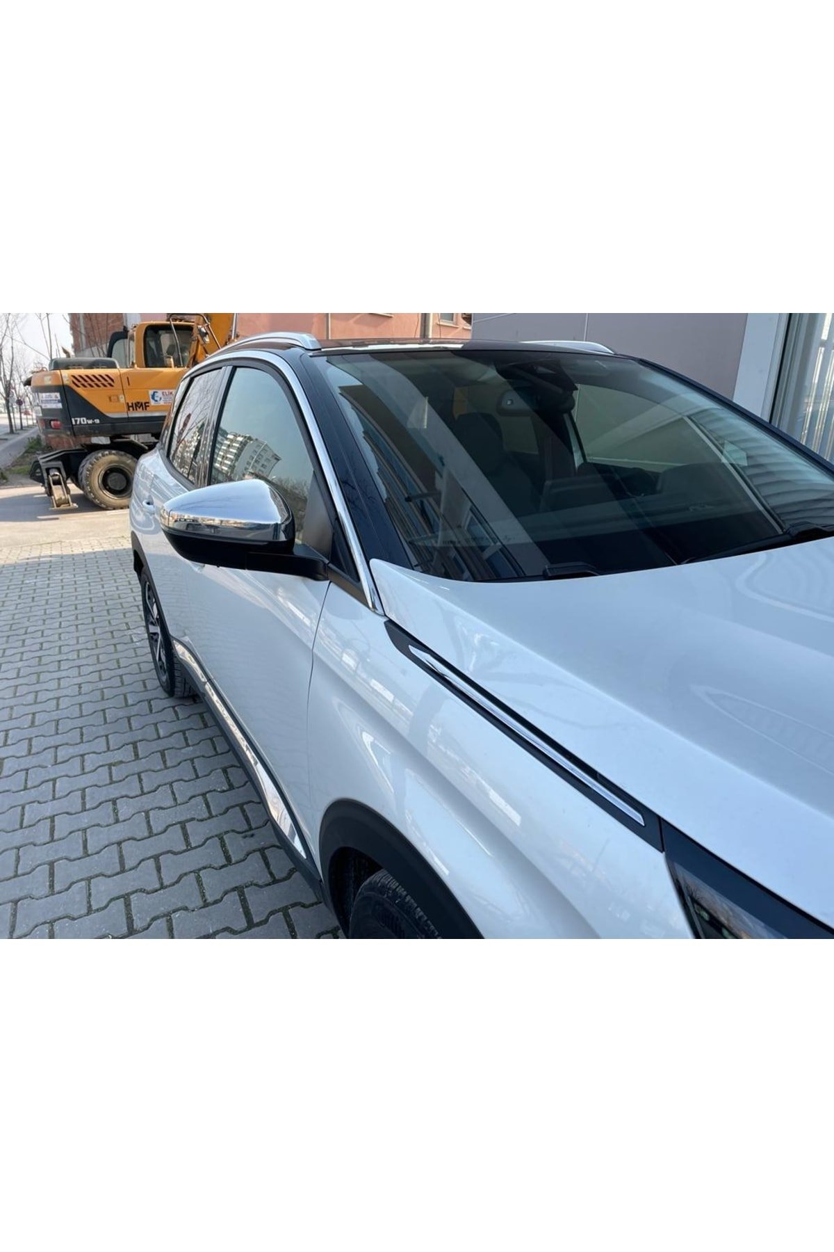 Peugeot 3008 Krom Ayna Kapağı 2 Parça 2016 Ve Üzeri Paslanmaz Çelik - Görsel 4