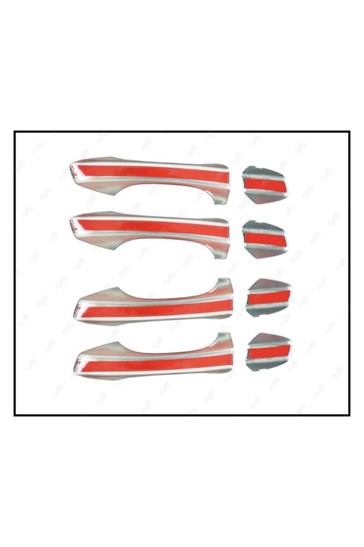 Seat Leon Mk3 Krom Kapı Kolu 4 Kapı 2012 Ve Üzeri Paslanmaz Çelik - Görsel 4