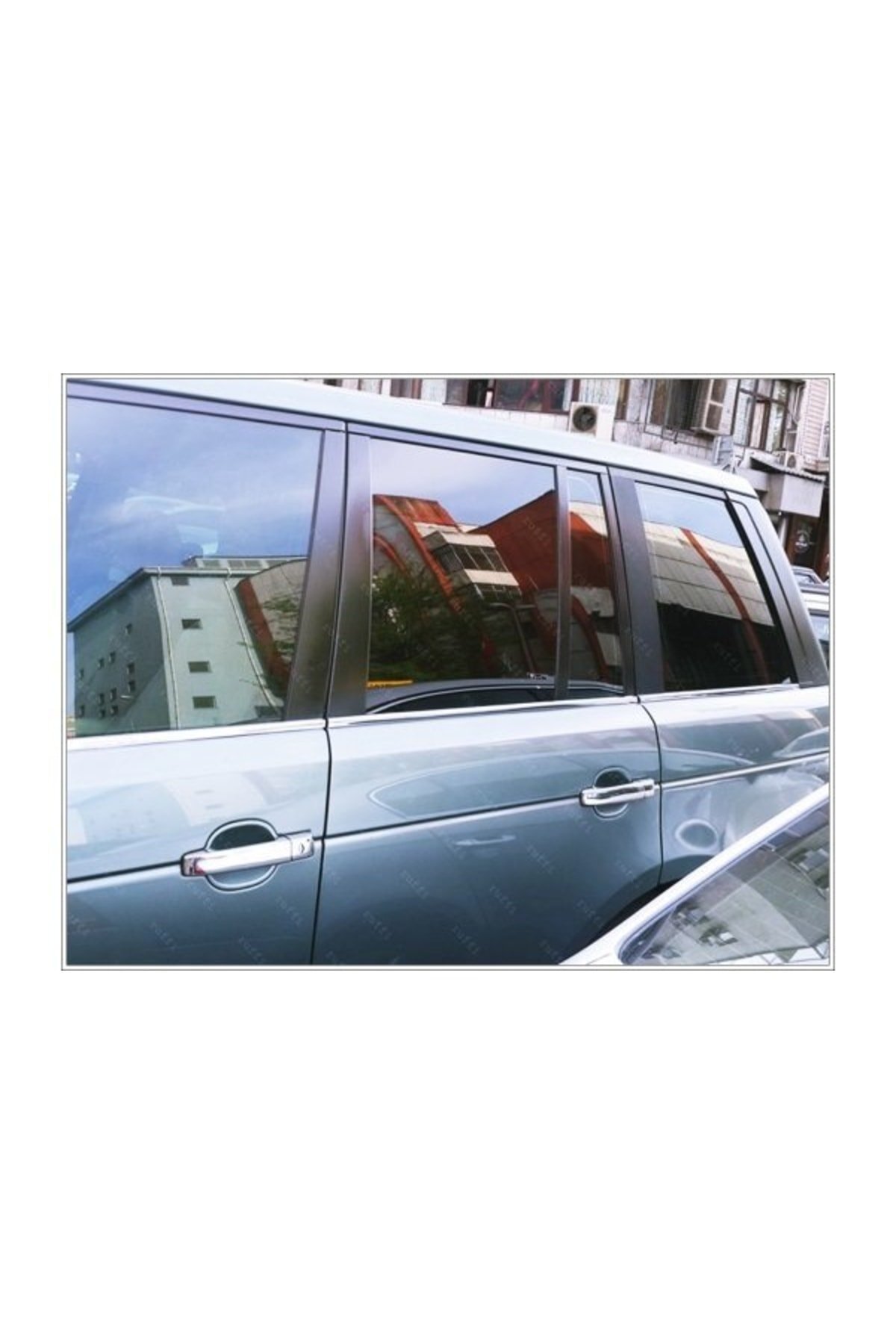 Land Range Rover Sport Krom Cam Çıtası 6 Parça 2005-2013 Paslanmaz Çelik - Görsel 5