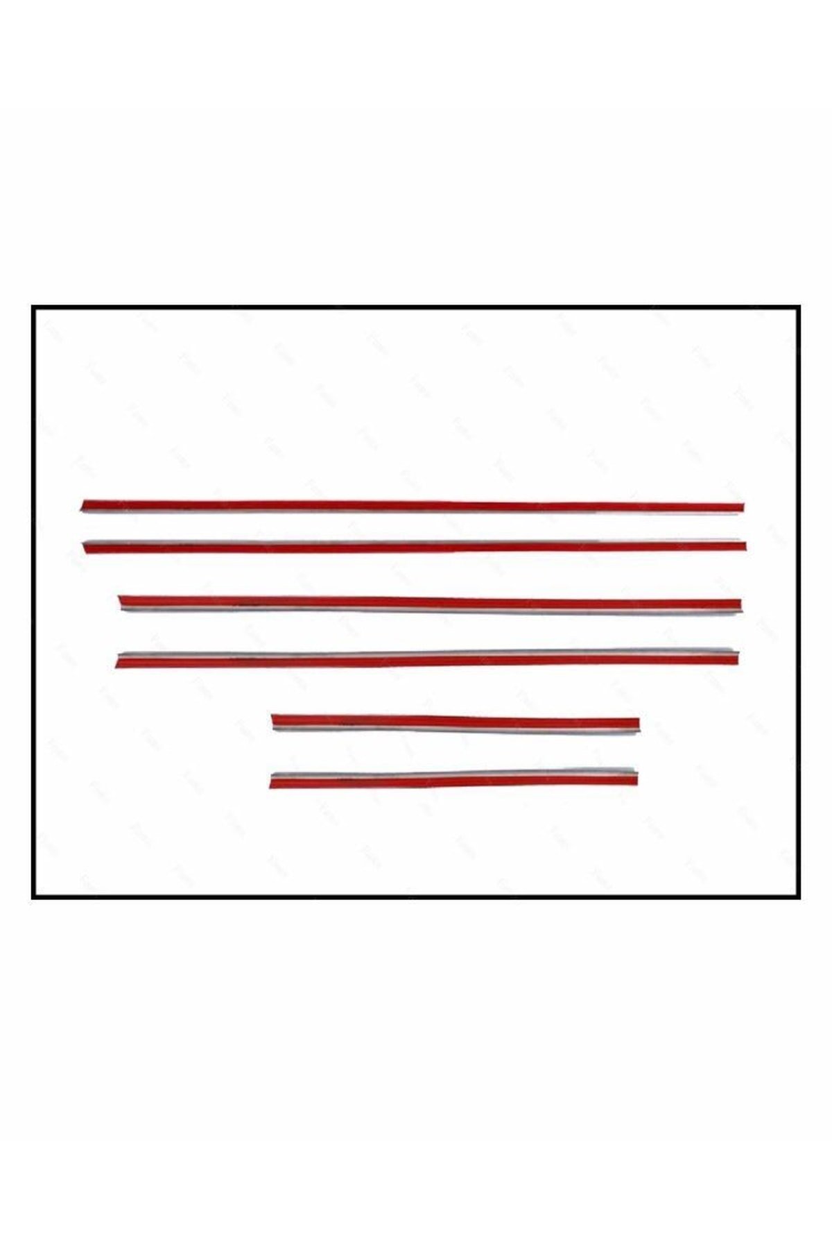 Fiat Grande Punto Krom Cam Çıtası 6 Prç, 2006 Üzeri P, Çelik - Görsel 5