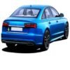 Audi A6 Krom Bagaj Alt Çıtası 2018 Üzeri Paslanmaz Çelik - Görsel 5