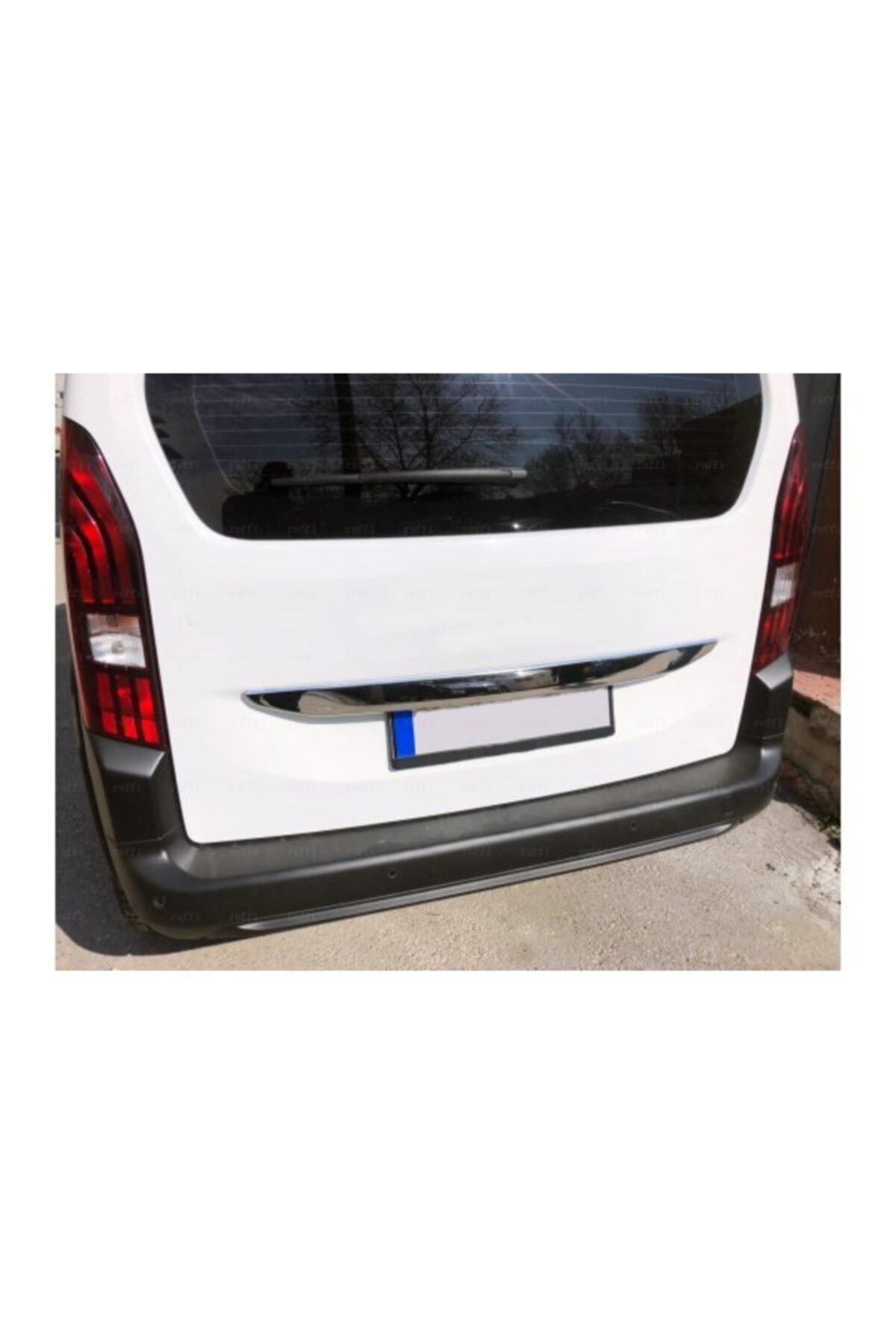 Peugeot Rifter Krom Bagaj Çıtası 2018 Üzeri Paslanmaz Çelik - Görsel 5