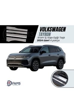 VW TAYRON Uyumlu İç Kapı eşiği 4 kapı 2024 Üzeri P,çelik (Taşlı)
