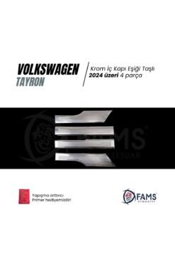 Alternative view of VW TAYRON Uyumlu İç Kapı eşiği 4 kapı 2024 Üzeri P,çelik (Taşlı)