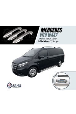 Mercedes Vito W447 Krom Kapı Kolu 3 Kapı 2014 Üzeri P,çelik