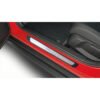 Renault Megane 3D Krom + ABS Kapı Eşiği Koruma Edition Line 2002-2020 arası 4 Prç. P. Çelik (Taşlı)