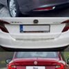 Fiat Egea 2015-2019 Sedan 6 Parça Krom Set (Arka Tampon Üstü Koruma Yazılı + Stop Alt Nikelajı+Bagaj Orta Çıta + Arka Reflektör) P.Çelik - Görsel 4