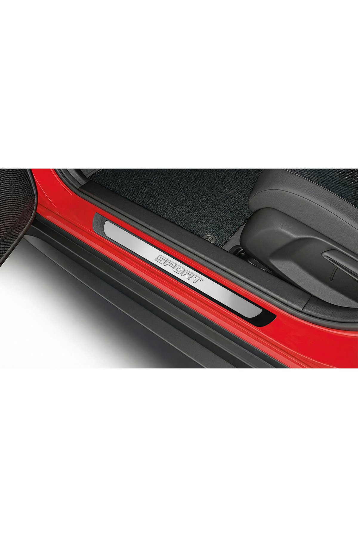 Toyota Corolla Krom Kapı Eşiği Koruma Sport Line 2002-2018 arası 4 Prç. P. Çelik (Taşlı) - Görsel 6