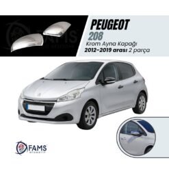 Peugeot 208 Krom Ayna Kapağı