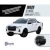 Isuzu D-Max Krom Cam Çıtası 4 Prç. 2020 Üzeri P.Çelik