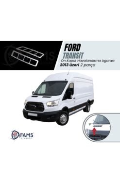 Ford Transit Krom Ön Kaput Havalandırma Izgarası 2 Prç. 2013 Üzeri P.Çelik