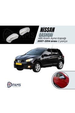 Nissan Qashqai ABS Krom Ayna Kapağı