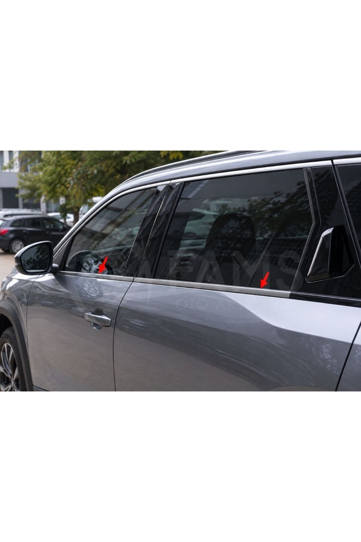 Renault Boreal Krom Cam Çıtası 3