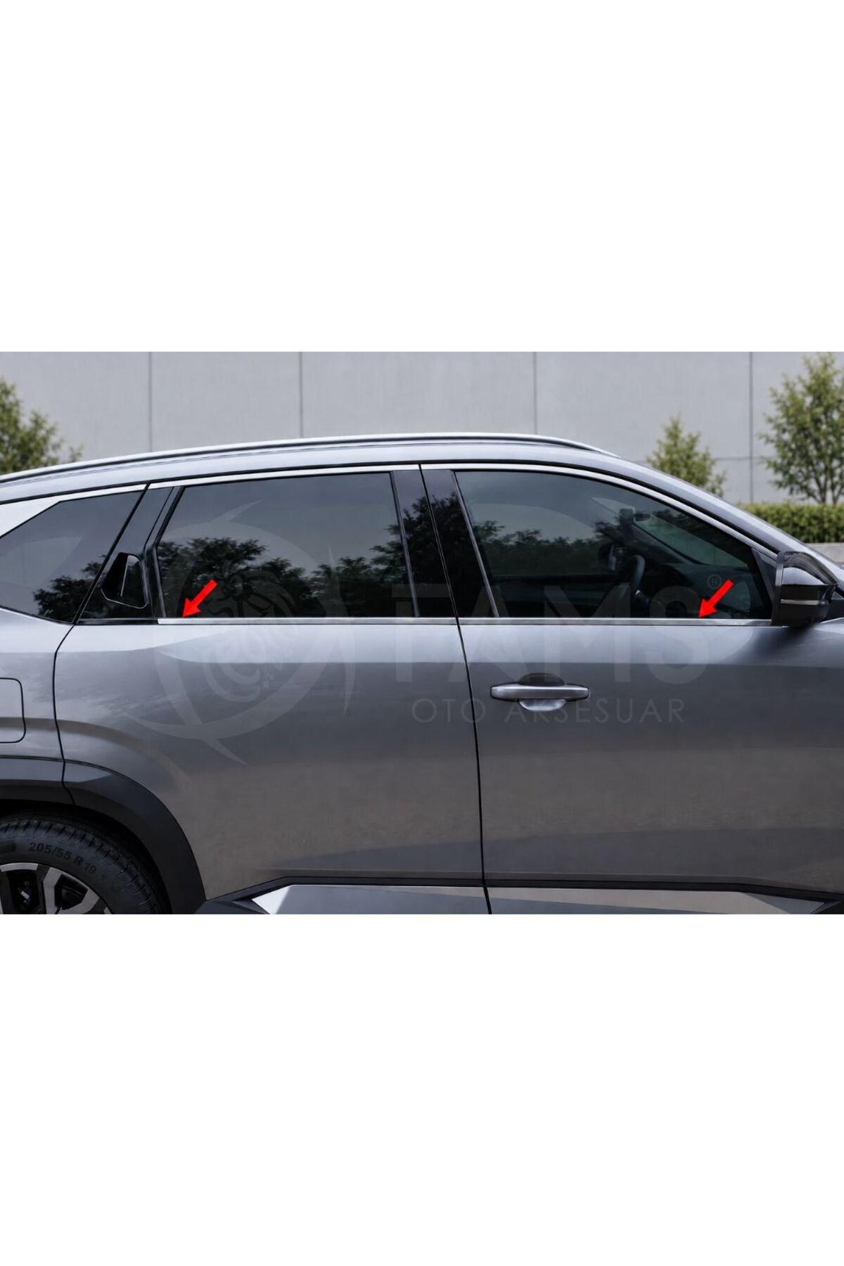 Renault Boreal Krom Cam Çıtası 5