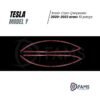 Tesla Model Y Krom Cam Çıtası 2020-2023 arası 10 Prç P.Çelik - Görsel 3