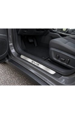 Kia Ev3Uyumlu Krom Kapı Eşiği 4 Parça Paslanmaz Çelik ABS Çerçeve