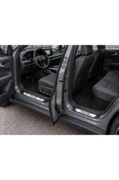 Alternative view of Kia Ev3Uyumlu Krom Kapı Eşiği 4 Parça Paslanmaz Çelik ABS Çerçeve